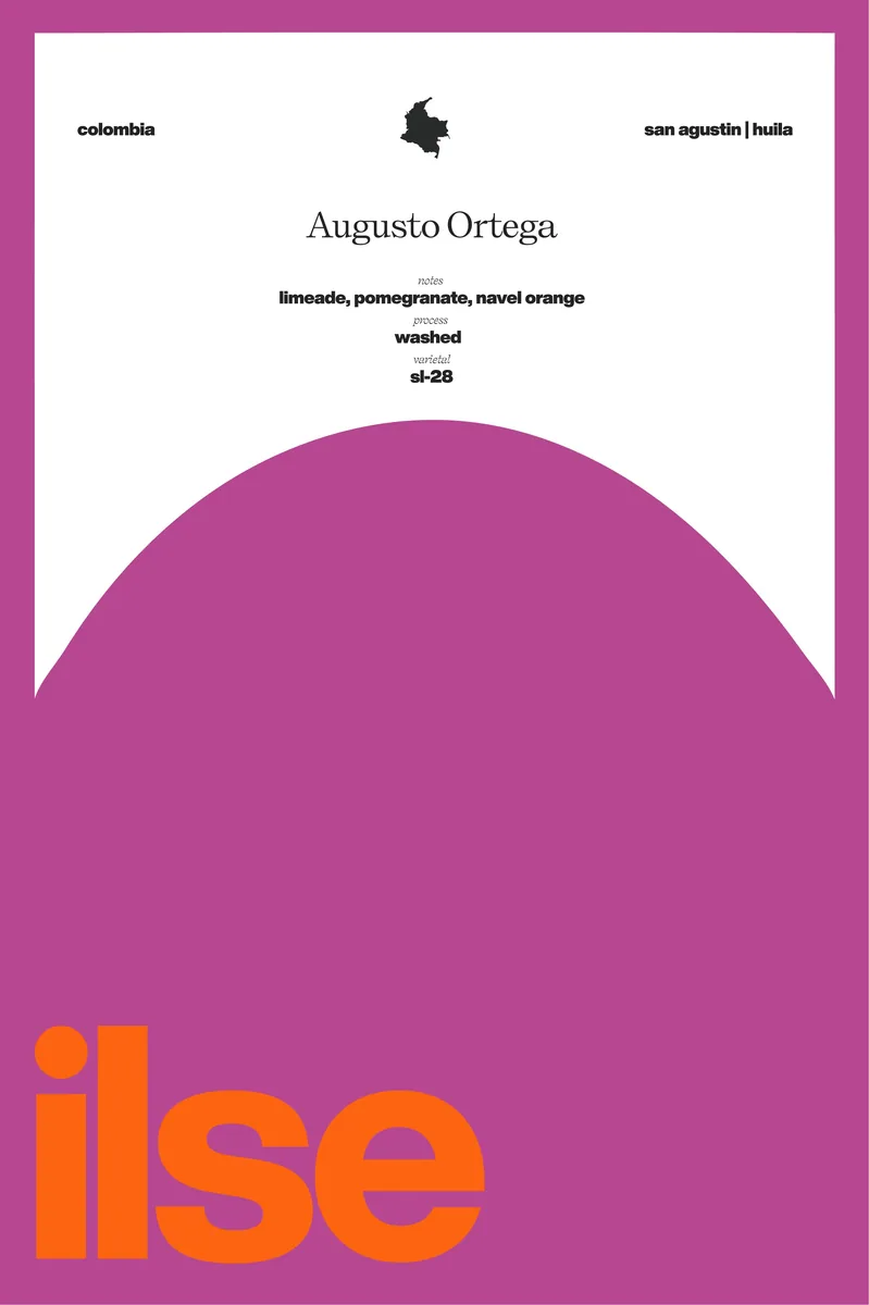 colombia | augusto ortega - colombia coffee by ilse coffee