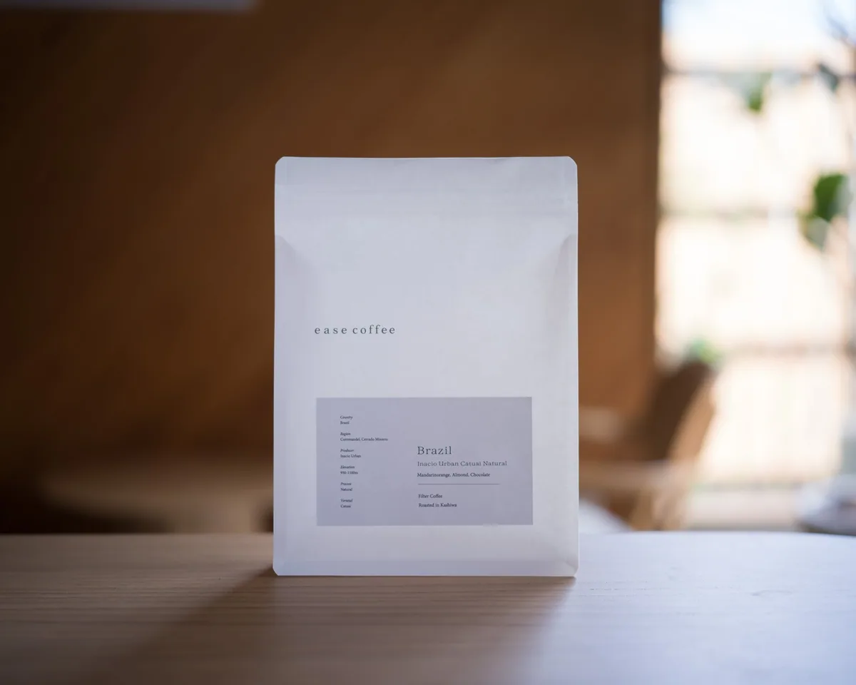 brazil inacio urban catuai natural 深煎り - brazil coffee by easecoffee