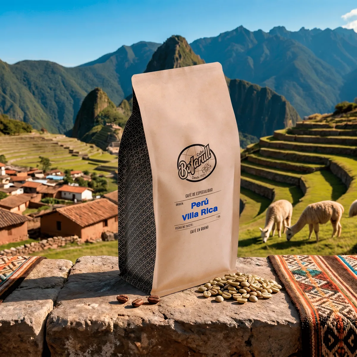 café perú villa rica 1kg. coffee by cafès bofarull - café de especialidad
