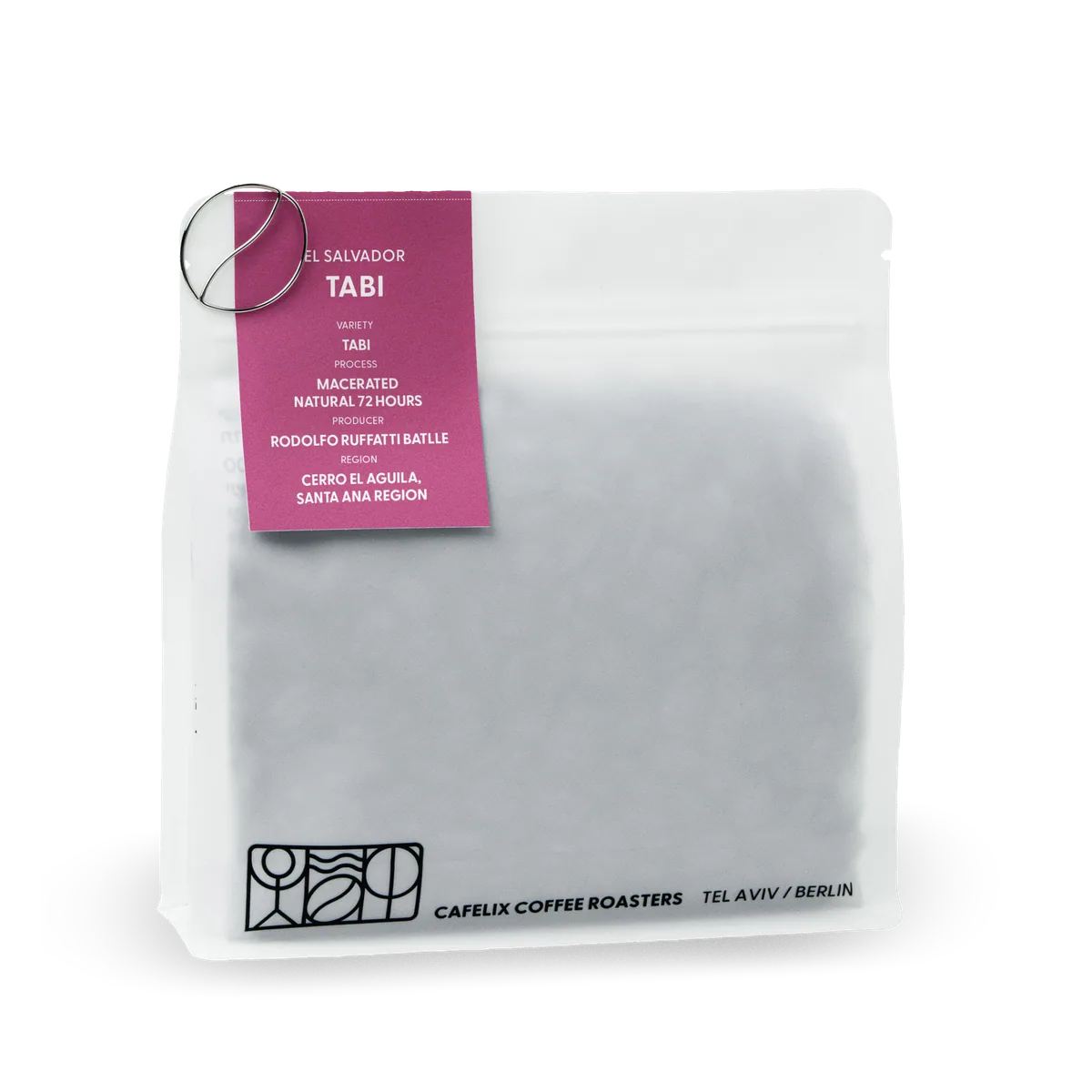 el salvador, santa ana - tabi, macerated-natural 72 hours (anaerobic) coffee by cafelix coffee roasters