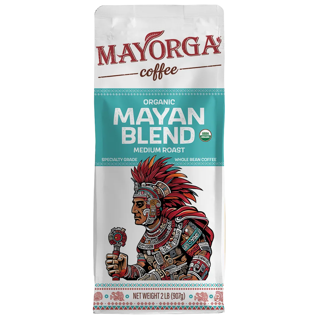 mayan blend coffee by mayorga coffee pick-up locker