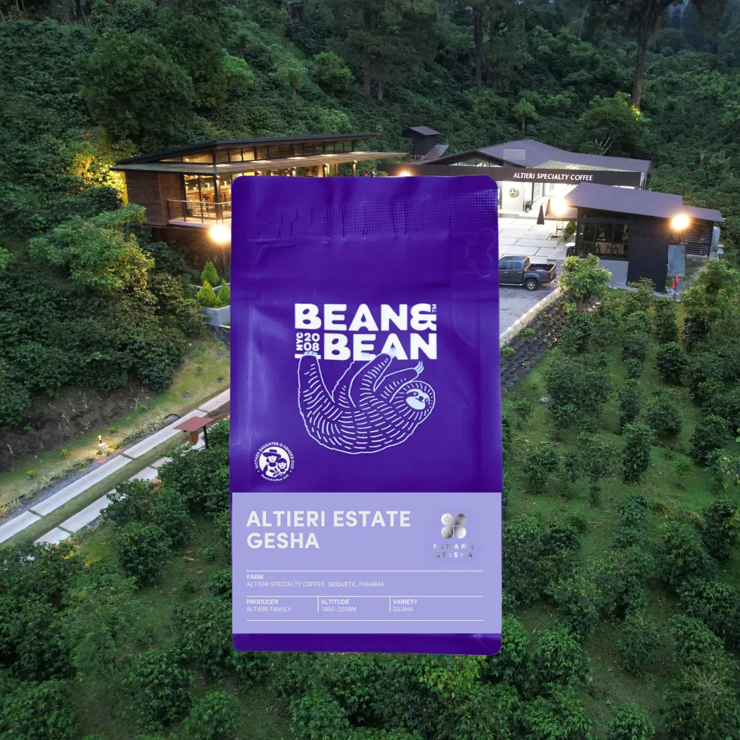 altieri dilgo mima estate gesha natural 2025 [score: 91.0] coffee by bean & bean queens — roastery & cafe