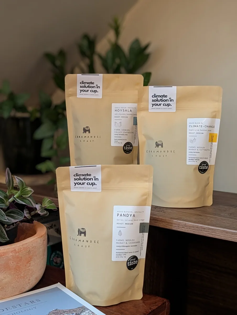 the revelation pack - 3 rare, award-winning shade-grown coffees. coffee by filtr by coromandel coast