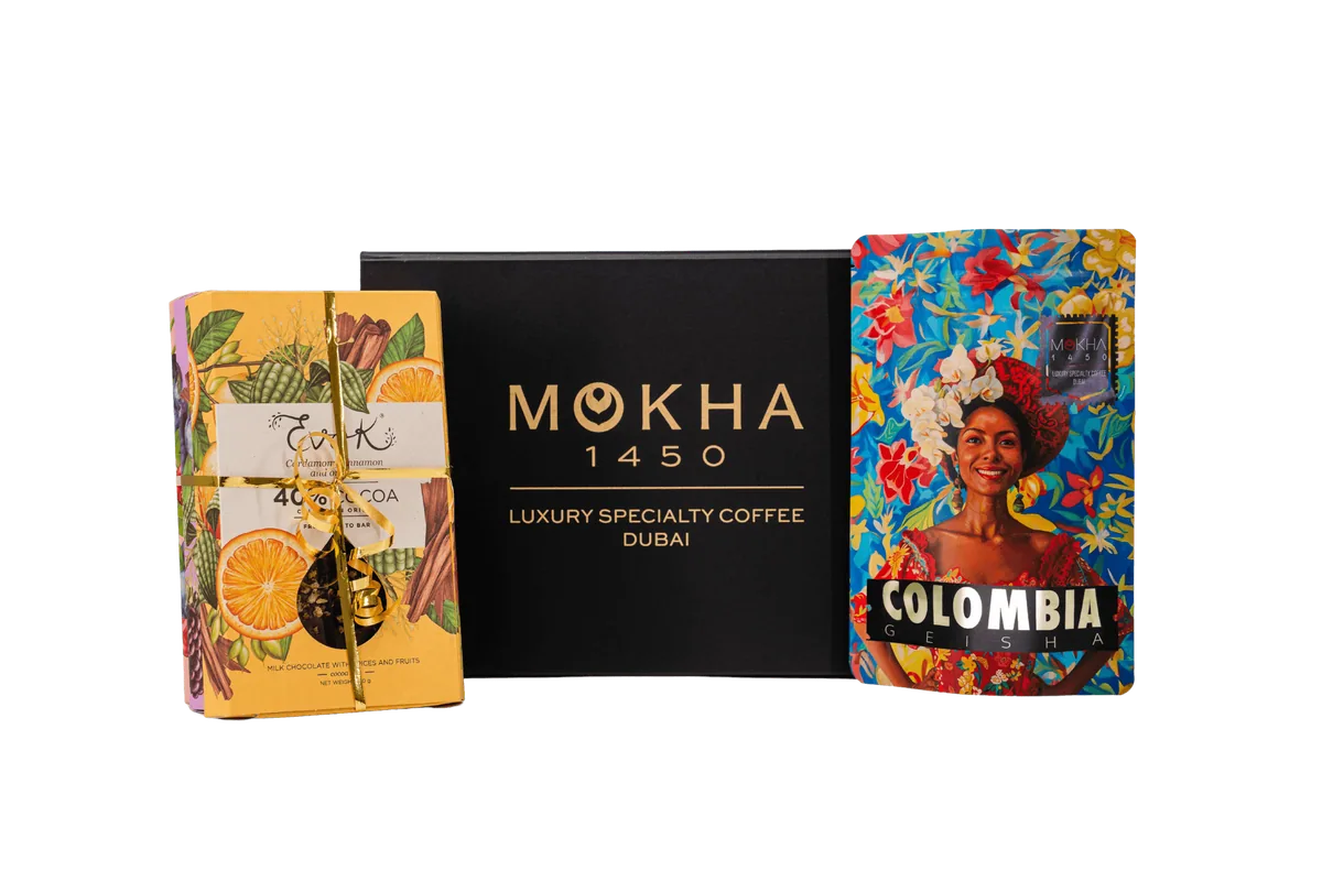 mokha 1450 x evok gift box — colombia coffee by mokha 1450
