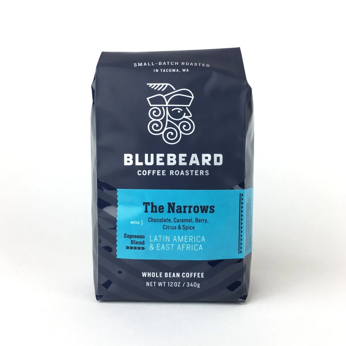 the narrows espresso blend coffee by bluebeard coffee roasters
