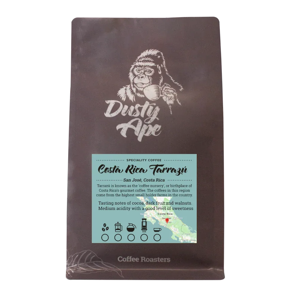 costa rica tarrazú coffee by dusty ape coffee roastery & coffee bar