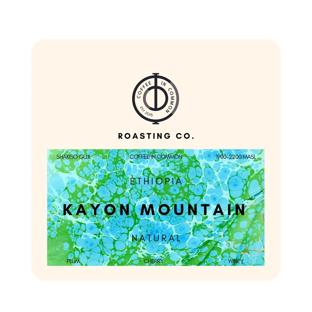 kayon mountain - (ethiopia - natural) coffee by coffee in common