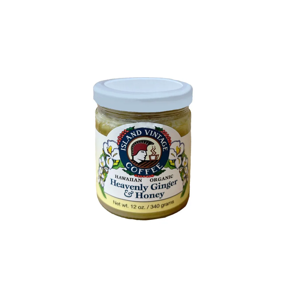 heavenly ginger, and honey coffee by island vintage coffee