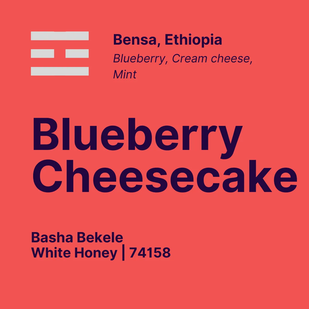 blueberry cheesecake coffee by café jindo