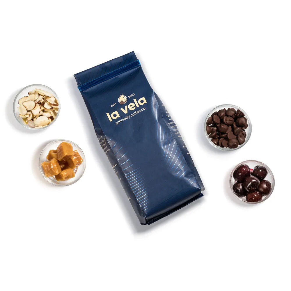 gold specialty blend coffee by la vela coffee roasters and coffee services