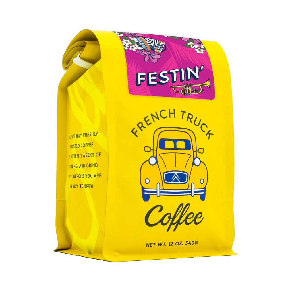 festin' coffee by french truck coffee