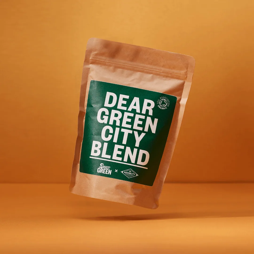 dear green city blend - organic coffee by dear green coffee roasters
