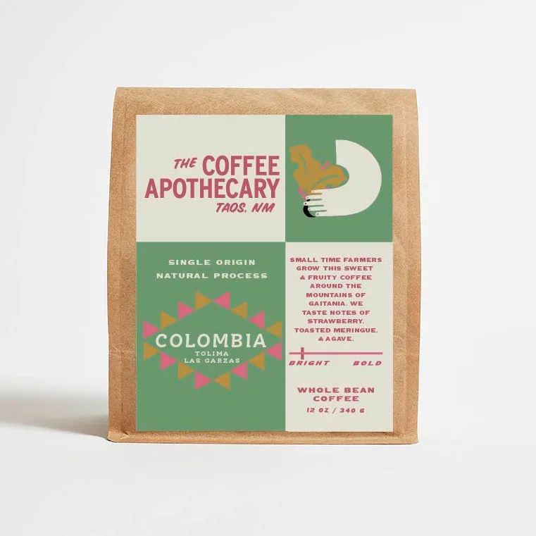 colombia las garzas coffee by the coffee apothecary