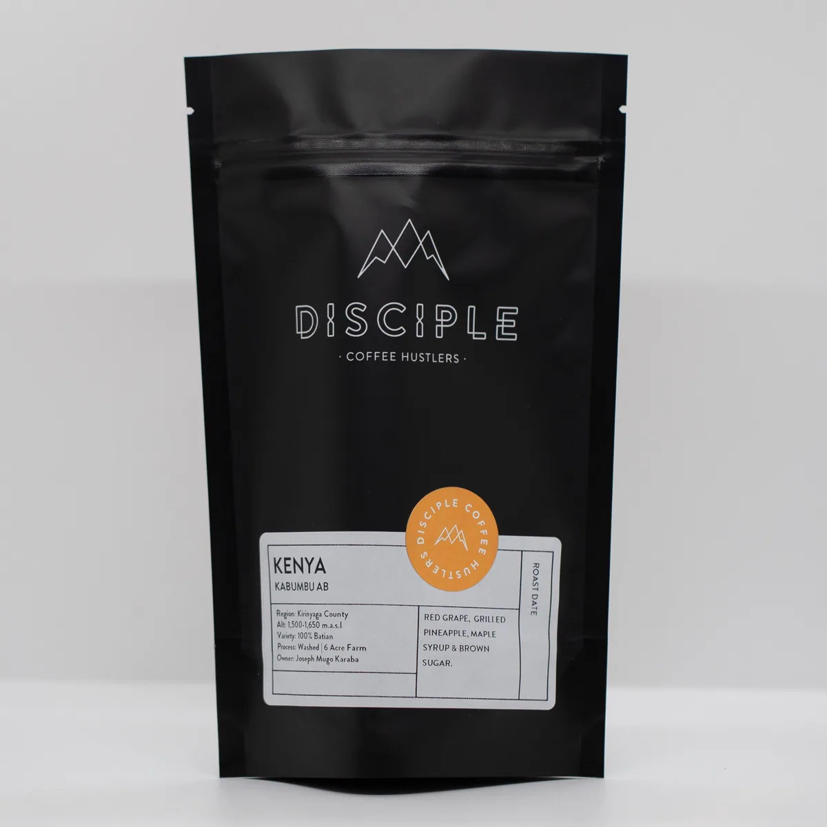 kenya - kabumbu aa / washed coffee by disciple roasters