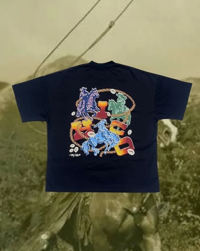 paniolo rodeo tee coffee by hico - hawaiian coffee