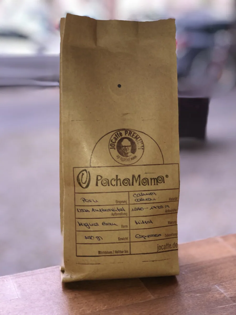 peru pacha mama coffee by jocaffè rösterei & maschinen
