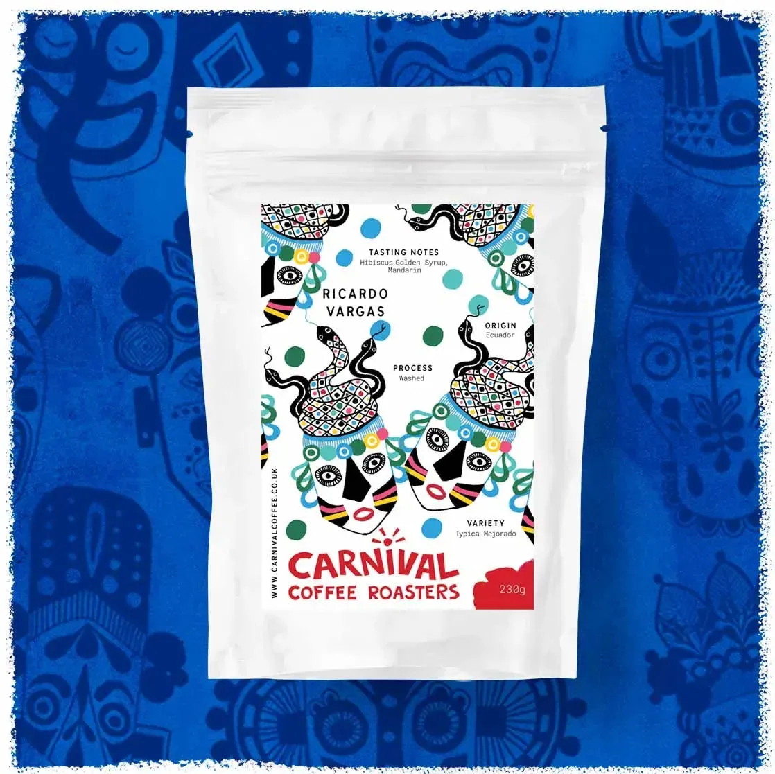 ricardo vargas, ecuador - hibiscus, golden syrup, mandarin coffee by carnival coffee roasters
