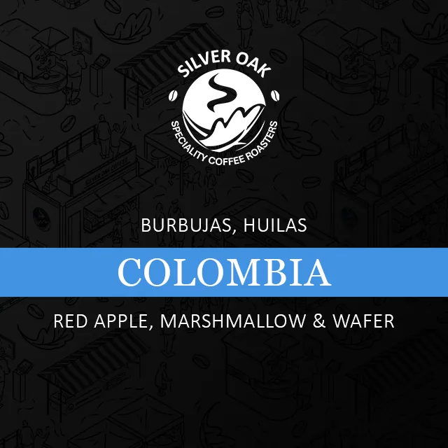 ws burbujas, colombia coffee by silver oak coffee ltd