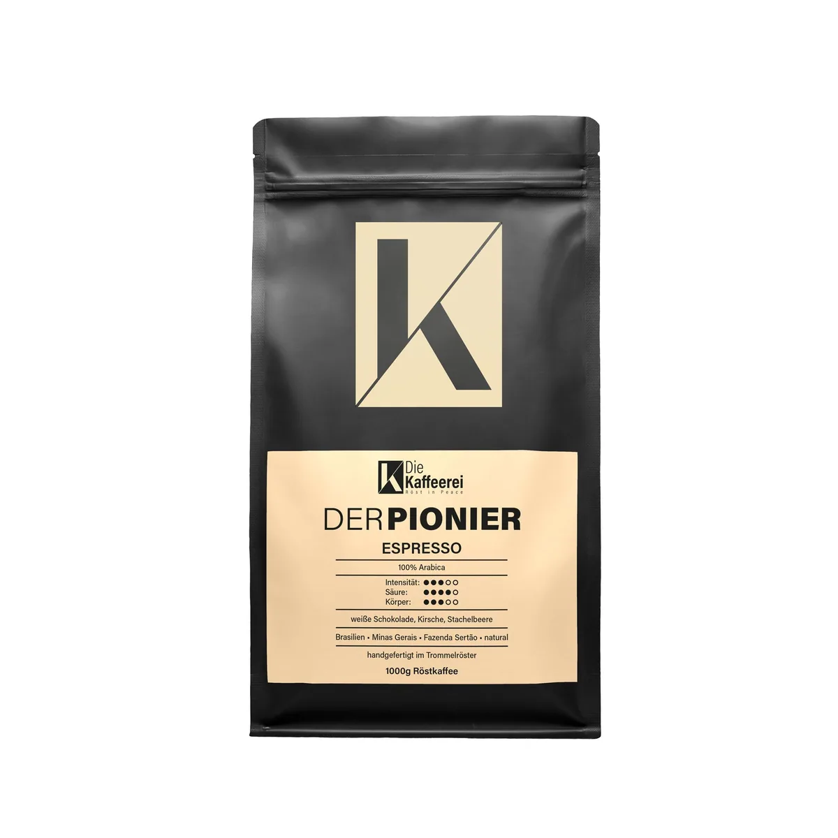 der pionier - espresso aus brasilien coffee by die kaffeerei stadtpark