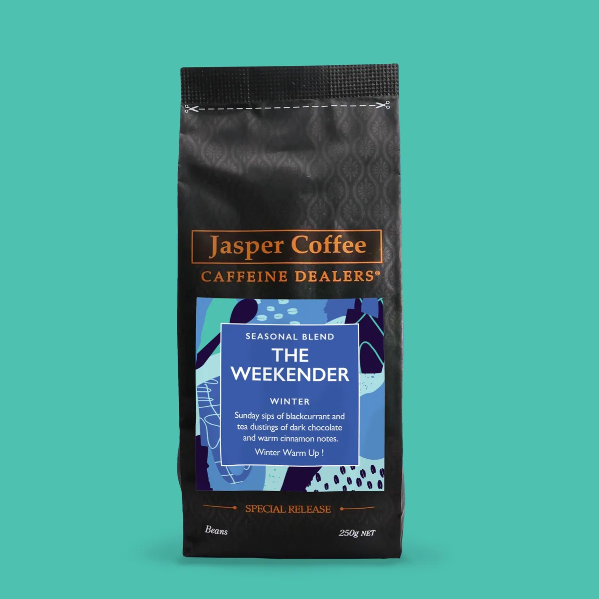 the weekender - winter blend - ethiopia + honduras coffee by jasper coffee