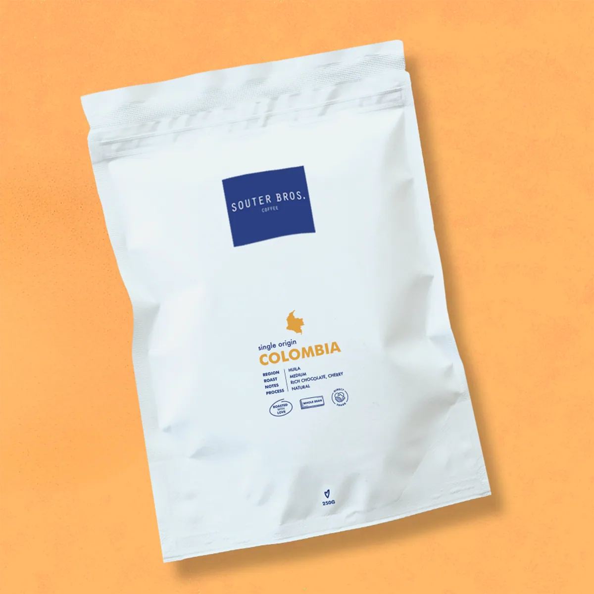 single origin colombia huila coffee — cherry, raspberry & chocolate | souter bros. coffee by souter bros.
