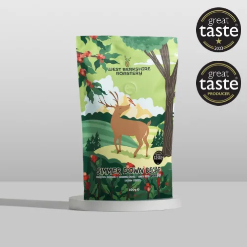 simmer down decaf wholesale coffee beans 3 x 1kg coffee by west berkshire roastery