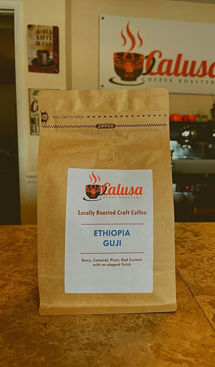 ethiopia guji coffee by calusa coffee roasters
