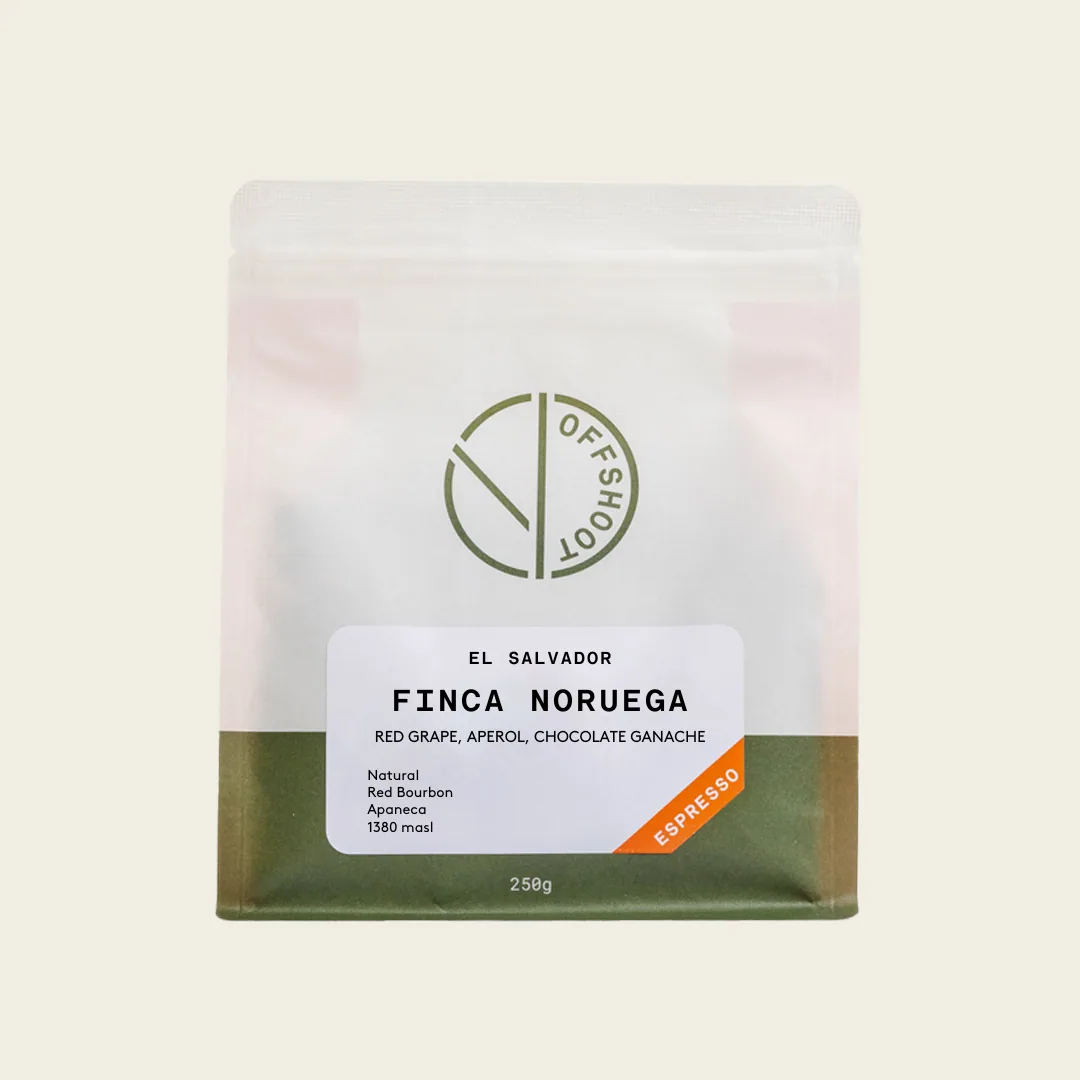 finca noruega red bourbon - colombia + el salvador + yunnan coffee by offshoot coffee