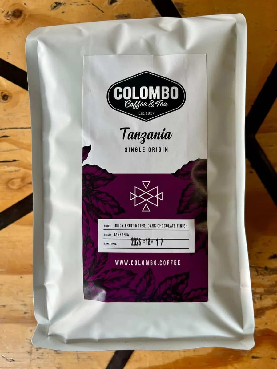 tanzania coffee by colombo coffee & tea specialty roastery