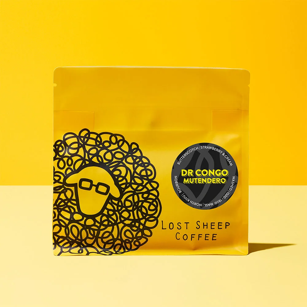 dr congo mutendero | strawberry & cream, butterscotch coffee by lost sheep coffee