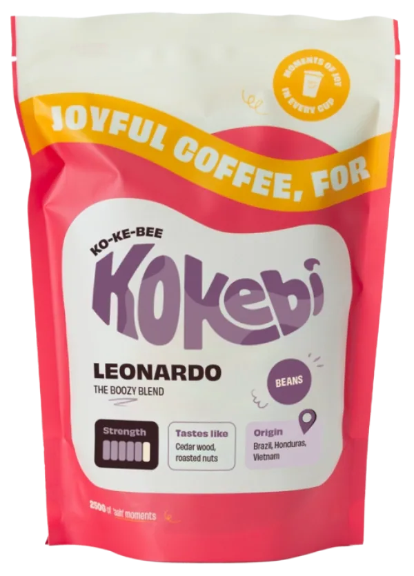 leonardo - brazil + honduras + vietnam coffee by kokebi coffee ltd