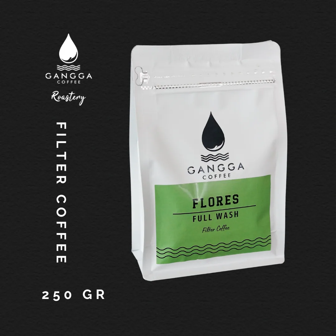 flores bajawa wash process filter coffee - indonesia coffee by gangga roastery - bali coffee roaster