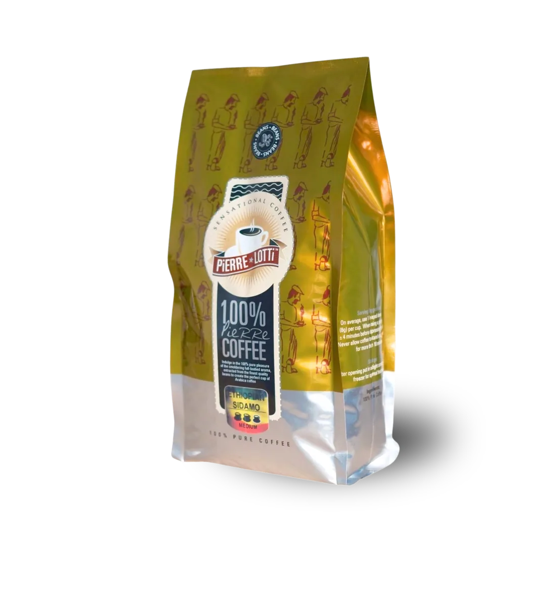 ethiopian sidamo 1kg bag - ethiopia coffee by pierre lotti coffee roastery