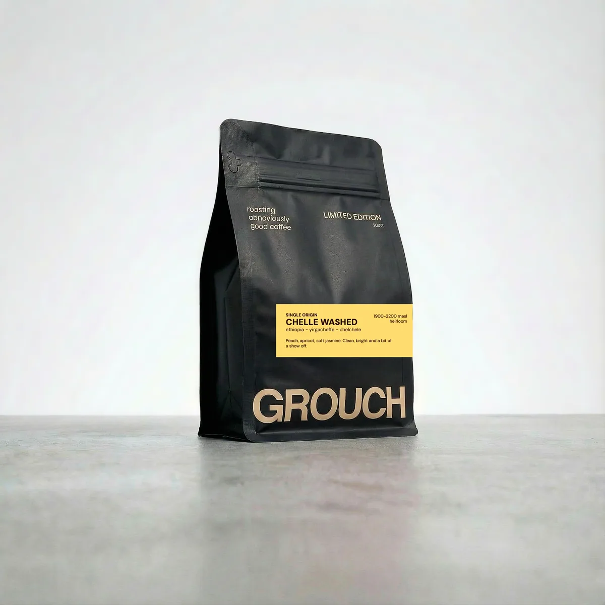 chelle - ethiopian coffee by grouch & co coffee roasters