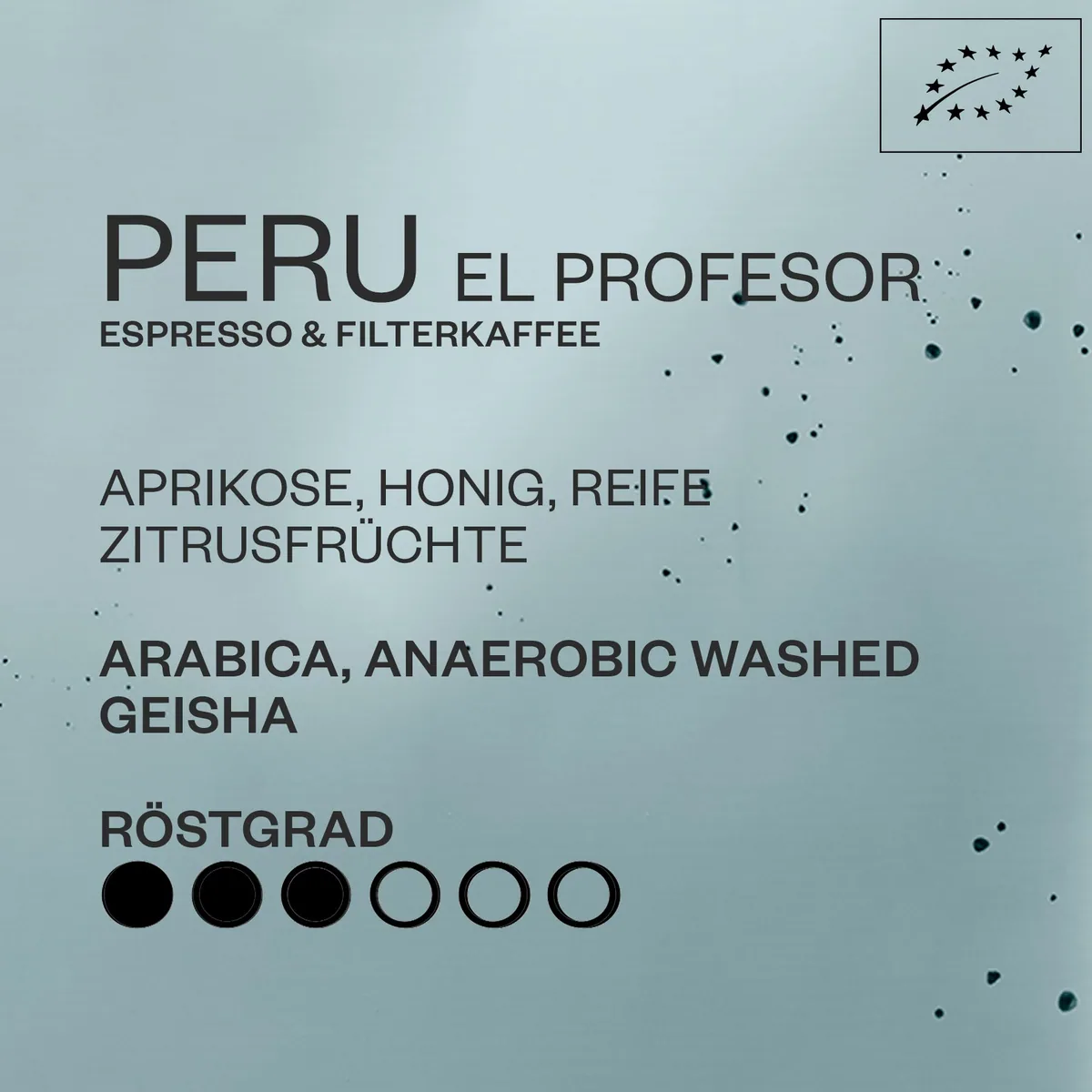 peru, el profesor | microlot coffee by holm kaffeerösterei café