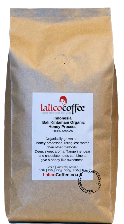 indonesia bali kintamani natural organic honey process coffee by lalico coffee