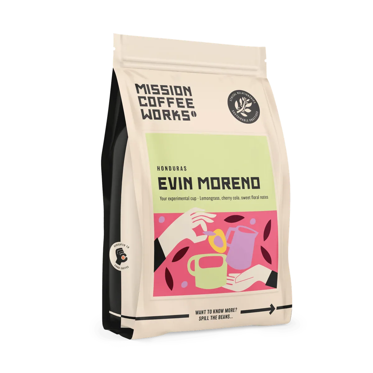 evin moreno, honduras (honey) coffee by mission coffee works