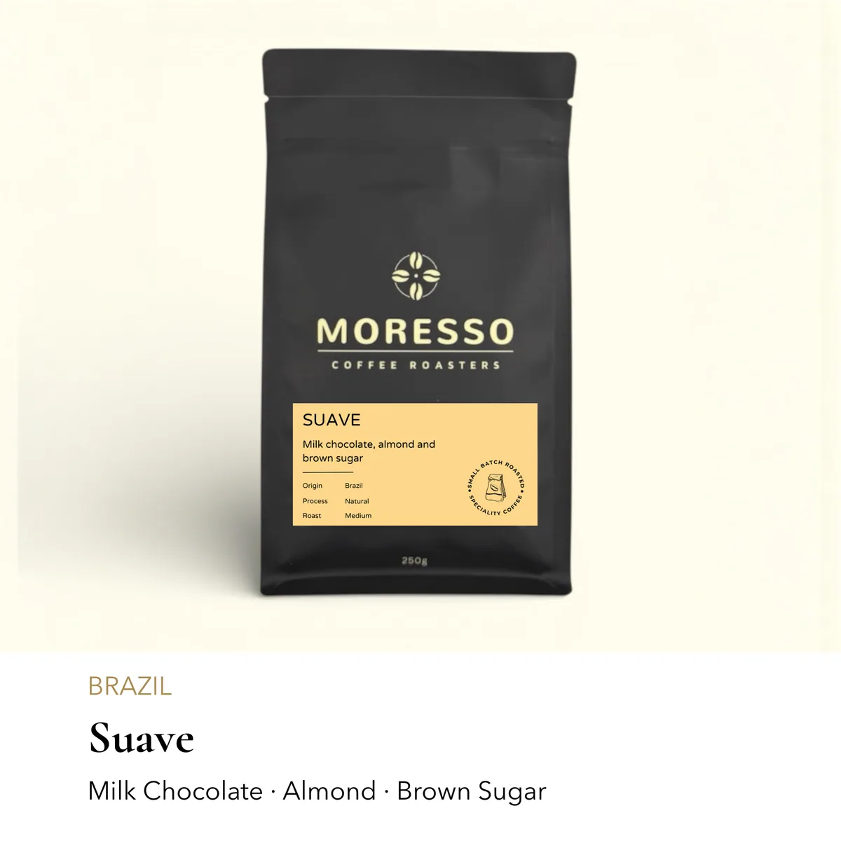 brazil suave coffee by moresso coffee roasters