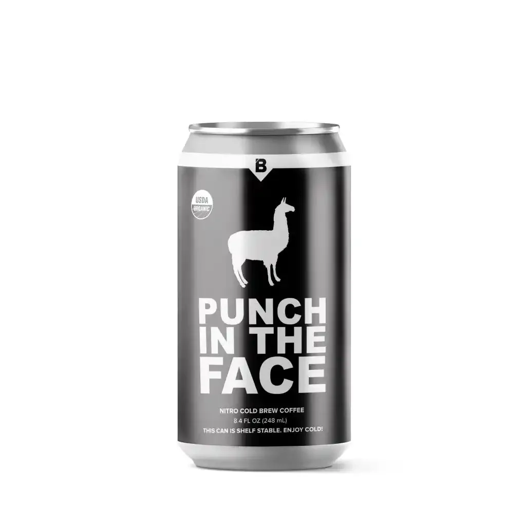 punch in the face | cold brew 4 pack coffee by backyard beans coffee company - lansdale