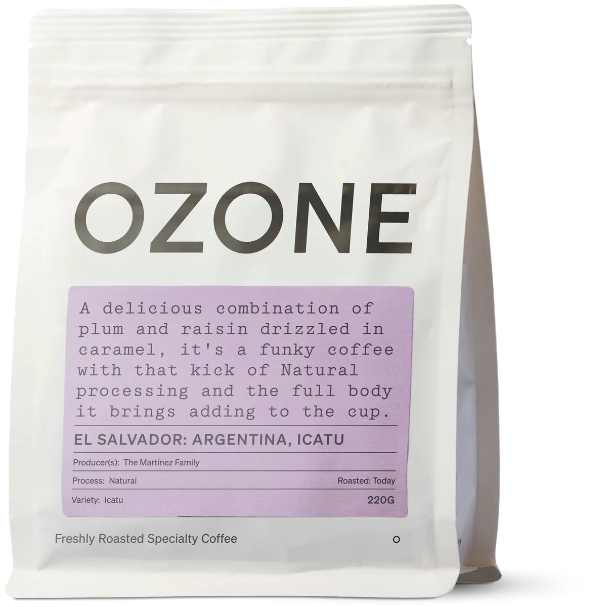 el salvador: finca argentina, icatu coffee by ozone coffee - shoreditch