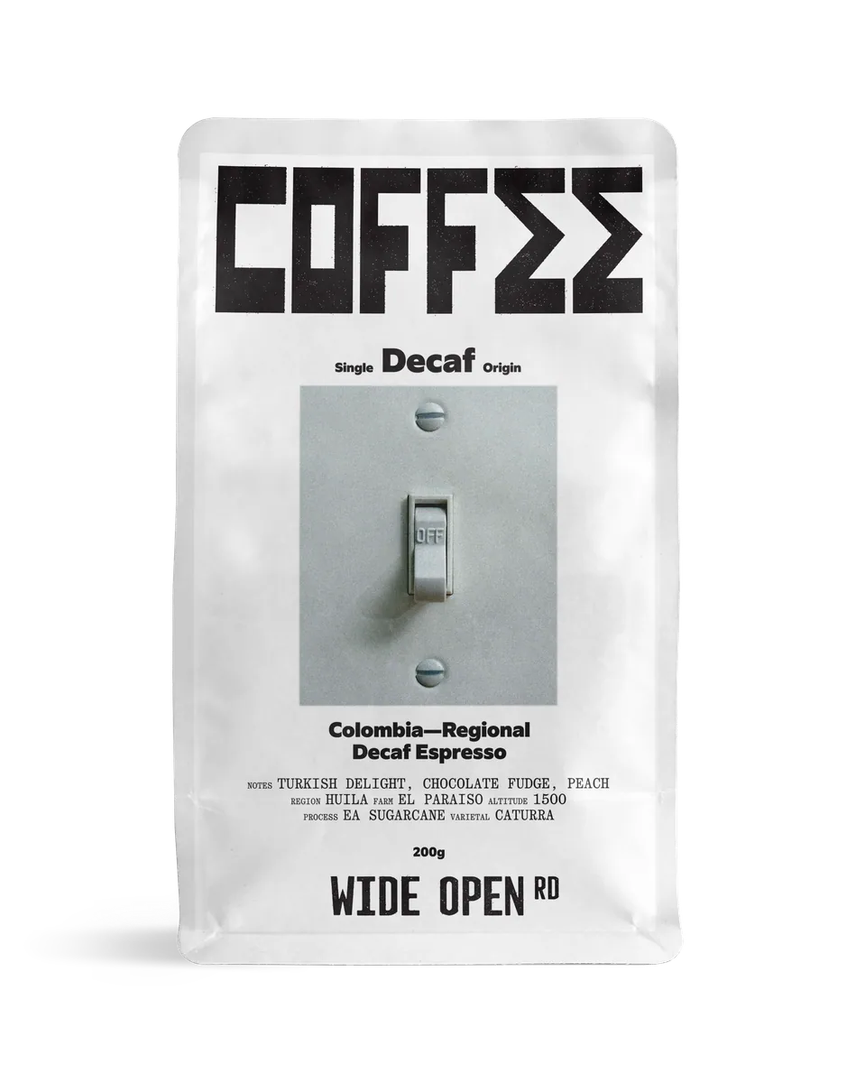 colombia | regional - decaf espresso coffee by wide open road coffee roasters