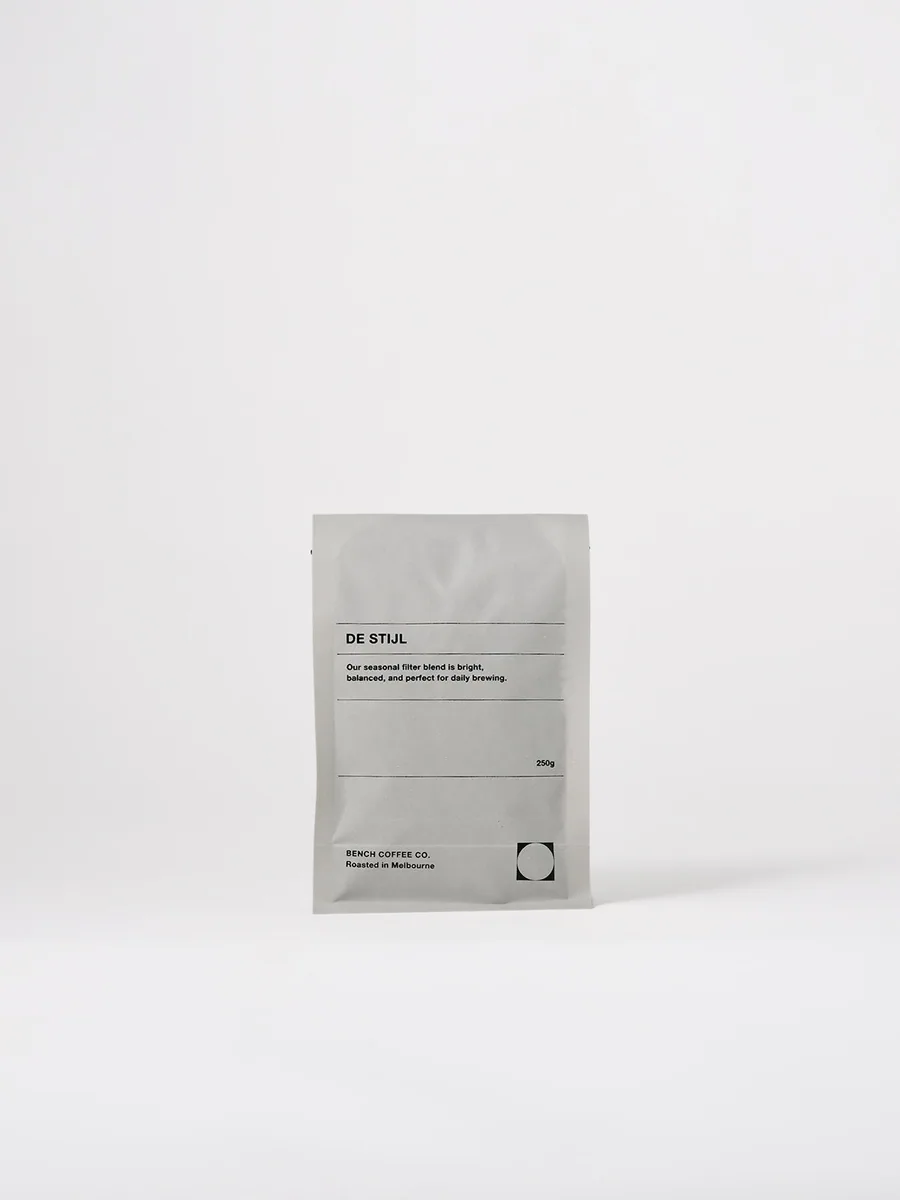 de stijl coffee by bench coffee co. roastery