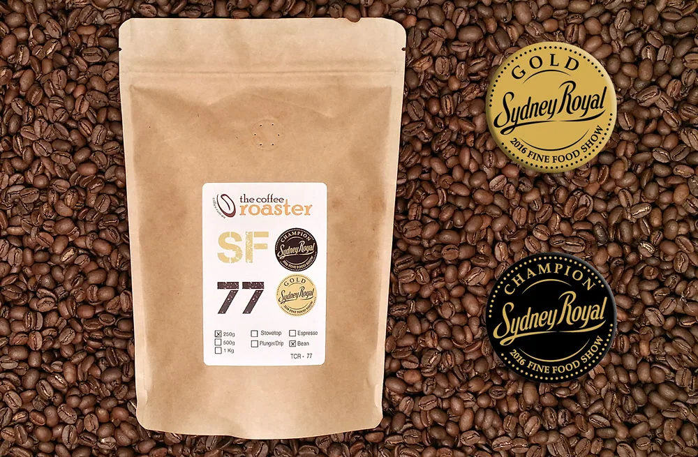 tcr77 strawberry fields coffee by the coffee roaster
