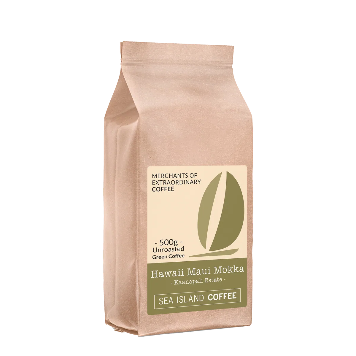 green hawaii, maui mokka coffee by sea island coffee