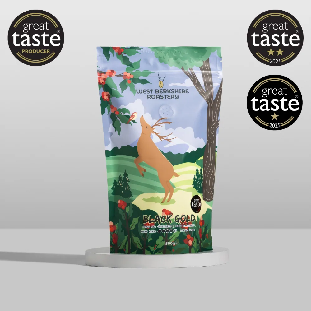 black gold coffee by west berkshire roastery