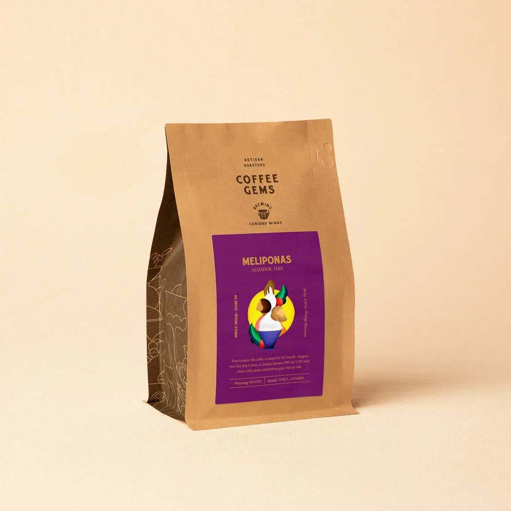 meliponas, ecuador coffee by coffee gems artisan roasters & coffee shop