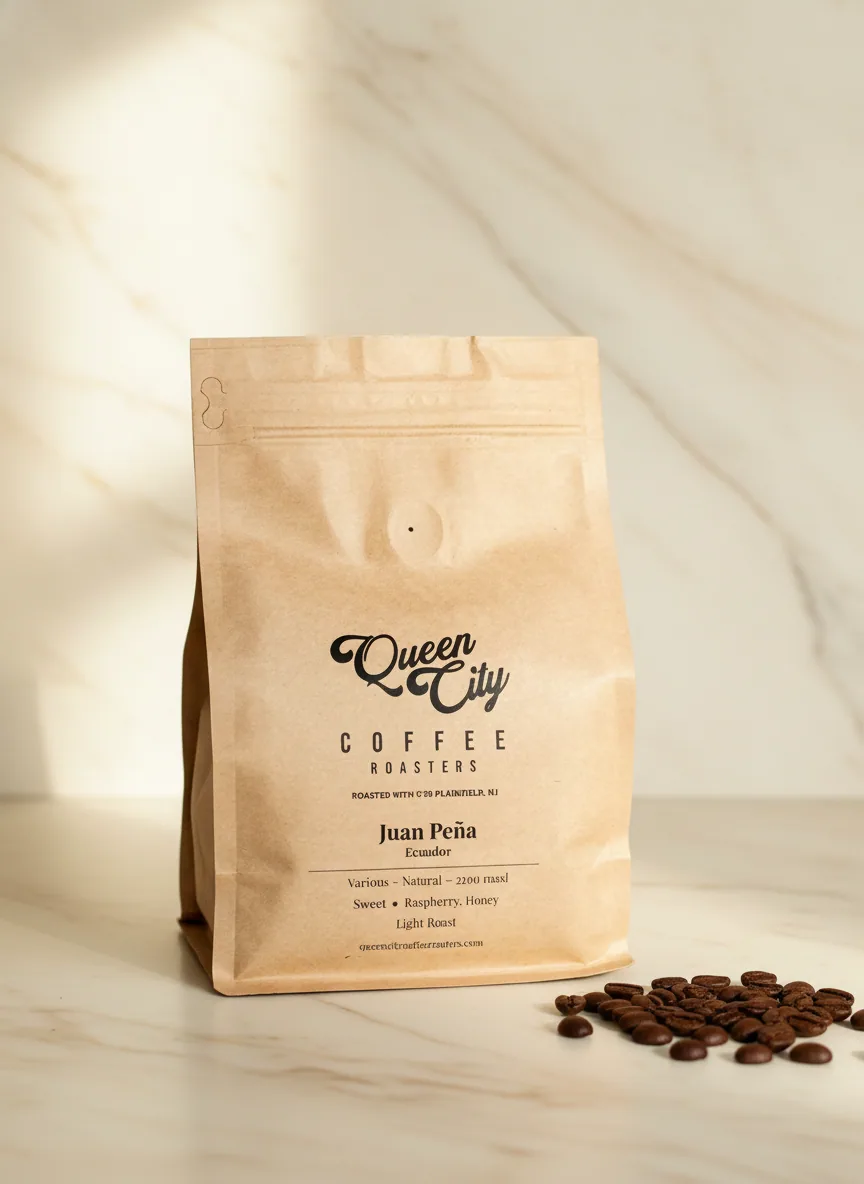 juan peña coffee by queen city coffee roasters