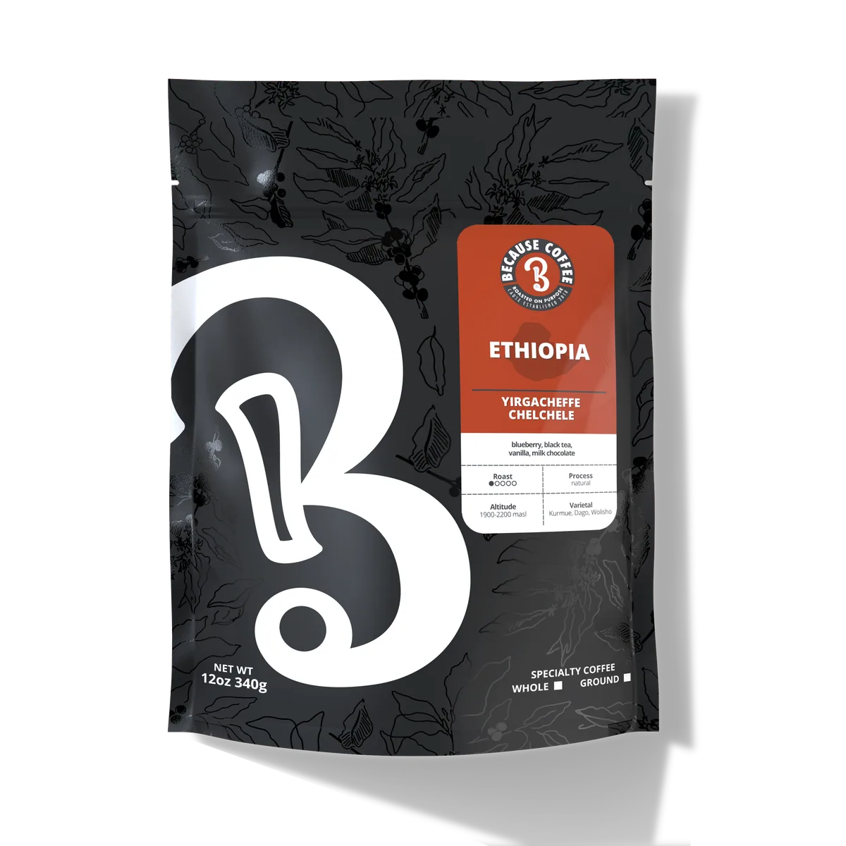 ethiopia yirgacheffe chelchele coffee by because coffee