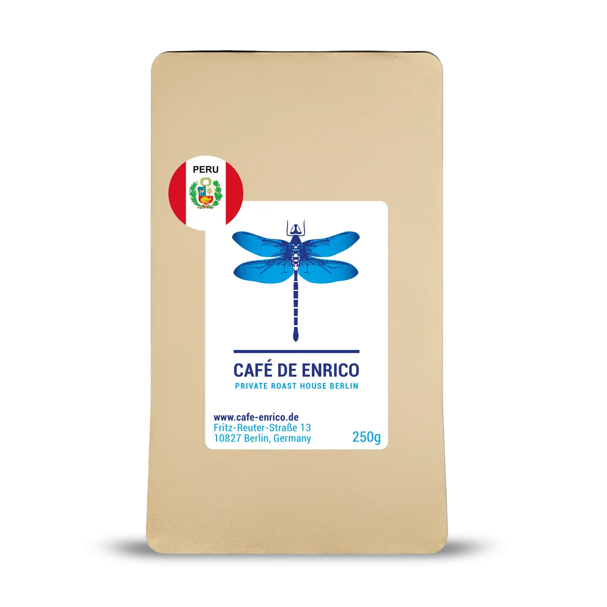 peru (organic) coffee by café de enrico