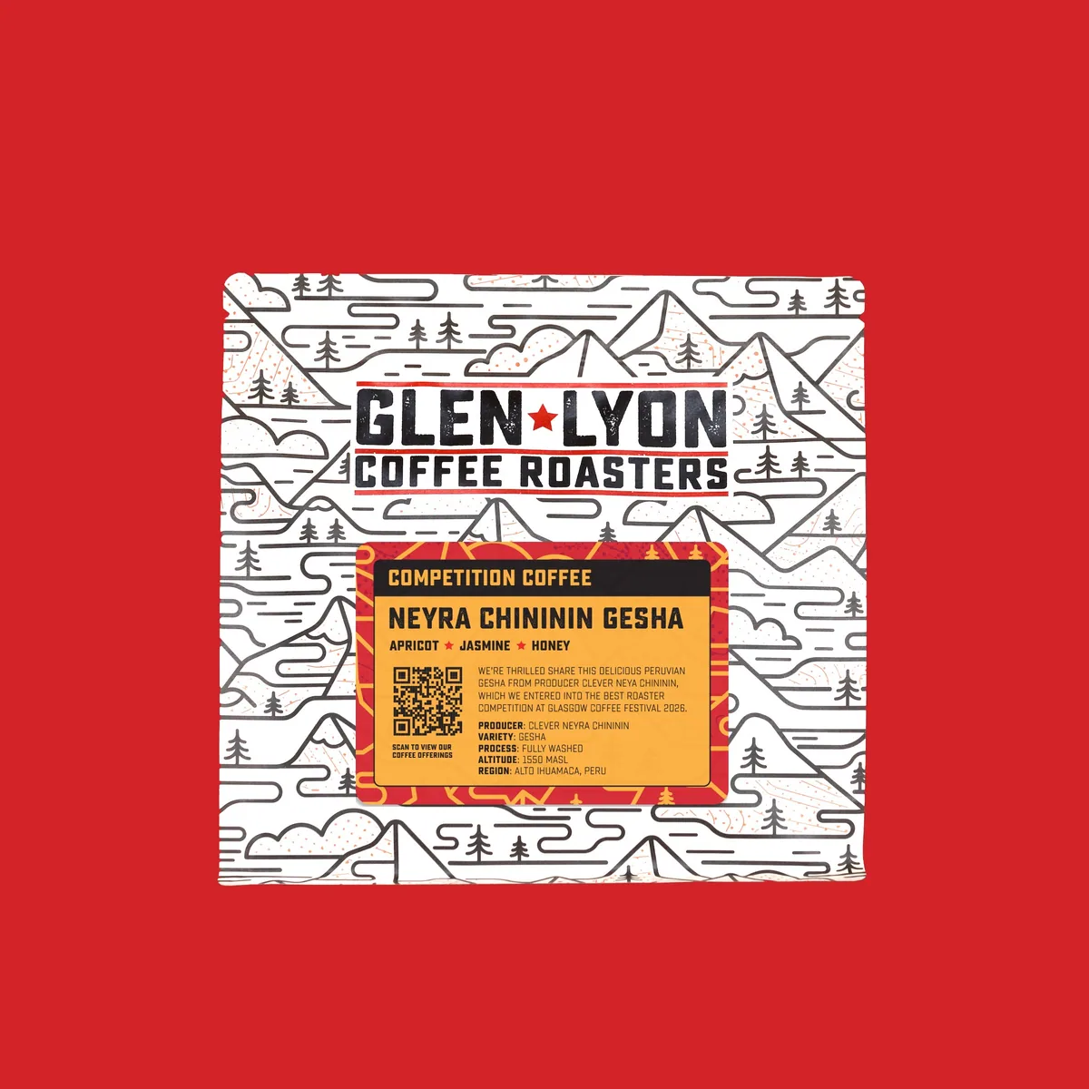peru neyra chininin gesha coffee by glen lyon coffee roasters